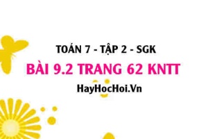 Bài 9.2 trang 62 Toán 7 Tập 2 Kết nối tri thức: So sánh các góc trong tam giác